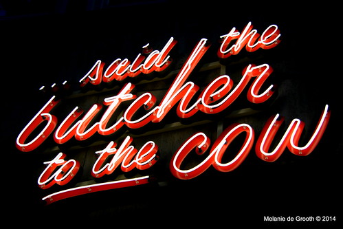 Said the Butcher to the Cow