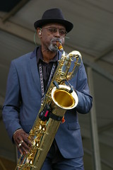 The Dirty Dozen Brass Band at the New Orleans Jazz and Heritage Festival, Thursday, May 1, 2014