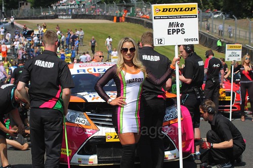 Mike Epps during the BTCC weekend at Oulton Park, June 2016
