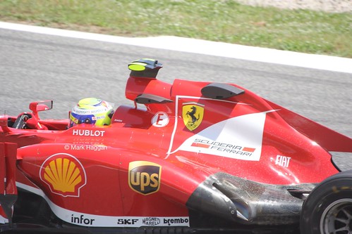 Felipe Massa in the 2013 Spanish Grand Prix