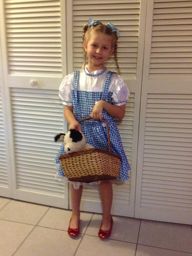Nora with her Dorothy outfit. • <a style="font-size:0.8em;" href="http://www.flickr.com/photos/96277117@N00/10862994445/" target="_blank">View on Flickr</a>