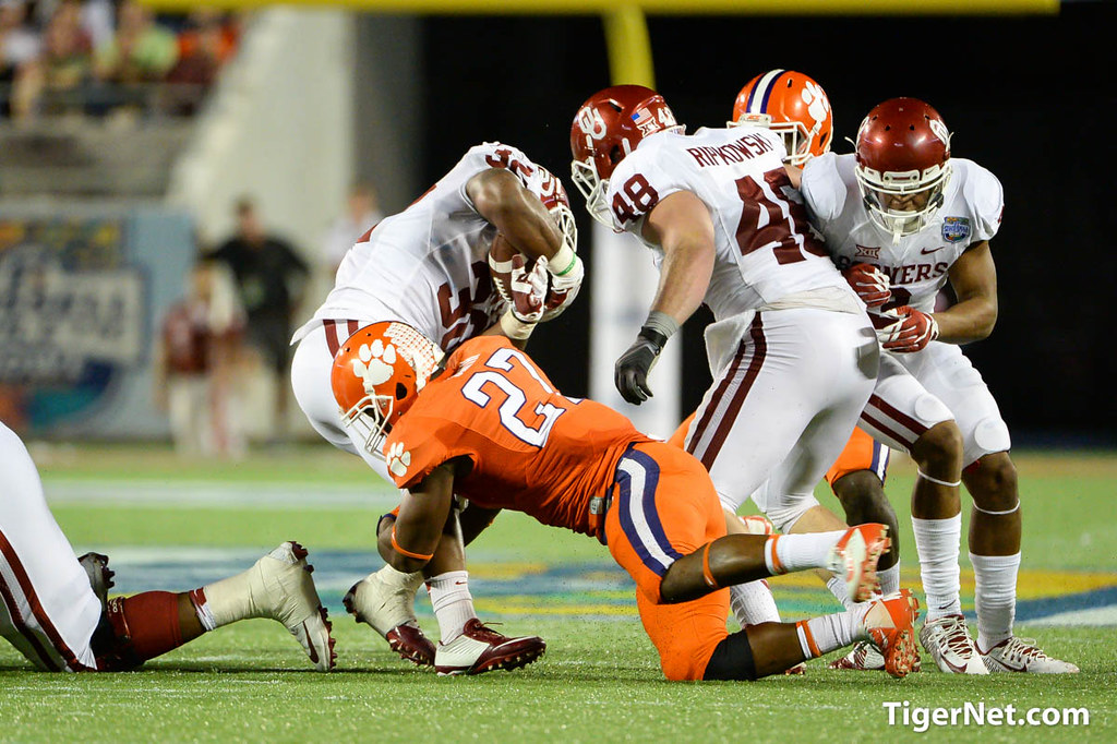 Clemson Football Photo of Robert Smith and Russell Athletic Bowl