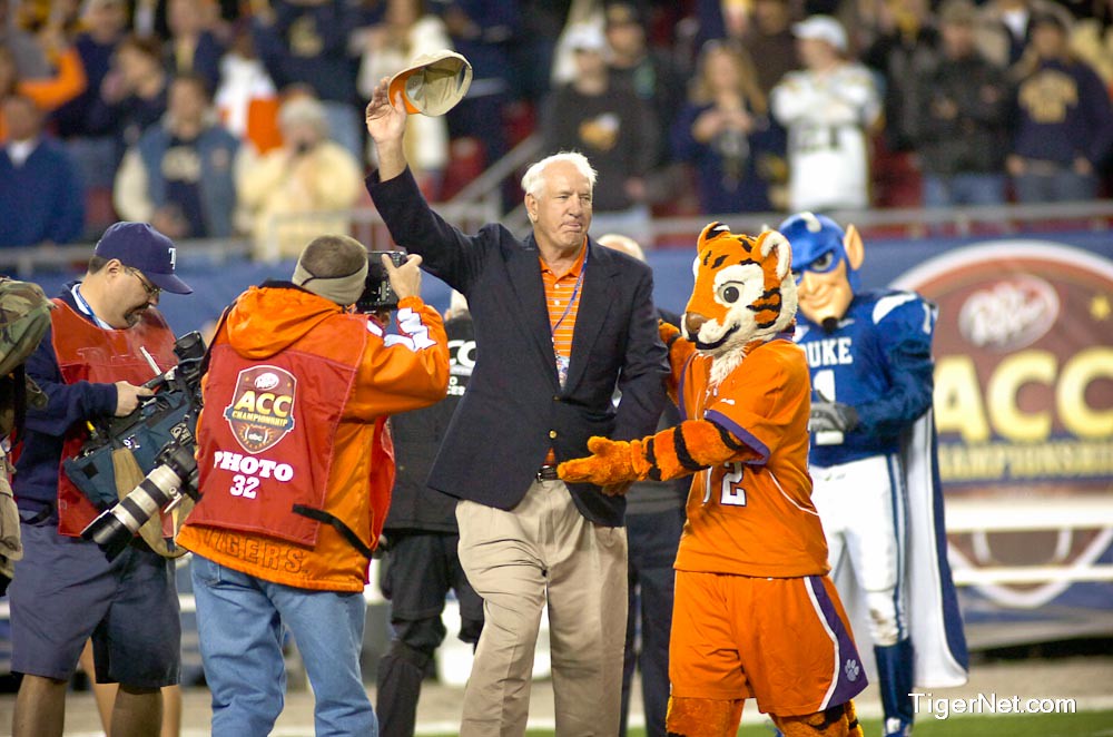 Clemson Football Photo of accchampionship and Danny Ford and Georgia Tech