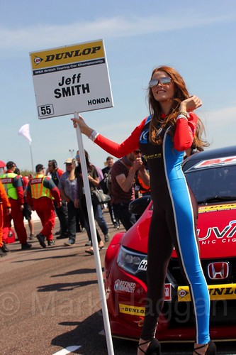 Jeff Smith during the BTCC Weekend at Thruxton, May 2016