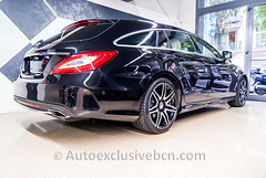Mercedes-Benz CLS 350 d - AMG PLUS - SHOOTING BRAKE - ( mod.2016) - Carbono -Negro Obsidiana - Piel Beige