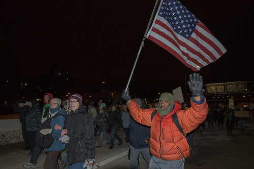 Solidarity march for Michael Brown in response to the Ferguson grand jury decision, From FlickrPhotos