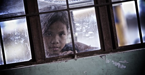 Girl in window by John Christian Fjellestad, on Flickr