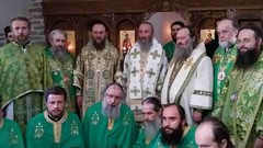 12. His Beatitude Metropolitan Onufry on the Holy Mount Athos / Визит Блаженнейшего на Афон