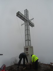 Abbiamo acceso la croce sul Monte Poncione