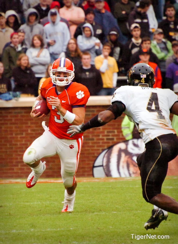 Clemson Football Photo of Wake Forest and Willy Korn