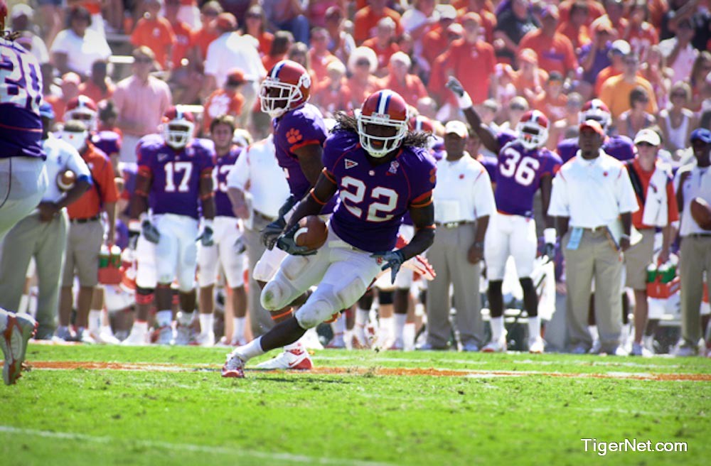 Clemson Football Photo of Chris Clemons and SC State