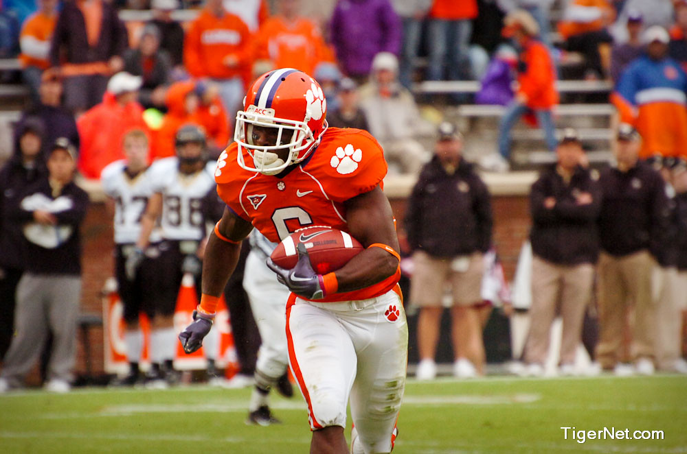Clemson Football Photo of Jacoby Ford and Wake Forest