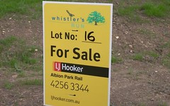 Lot 16 Whistlers Run, Albion Park NSW