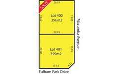 Lots 400 & 401 4 Fulham Park Drive, Lockleys SA