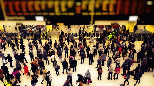 Rush hour in London by SarahTz, on Flickr
