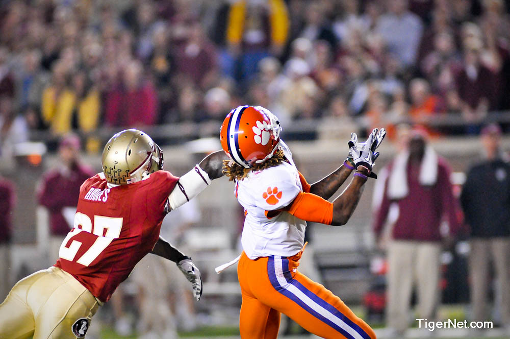 Clemson Football Photo of Bryce McNeal and Florida State
