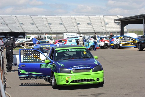 Fiesta Championship at the BRSCC Weekend at Rockingham, May 2016