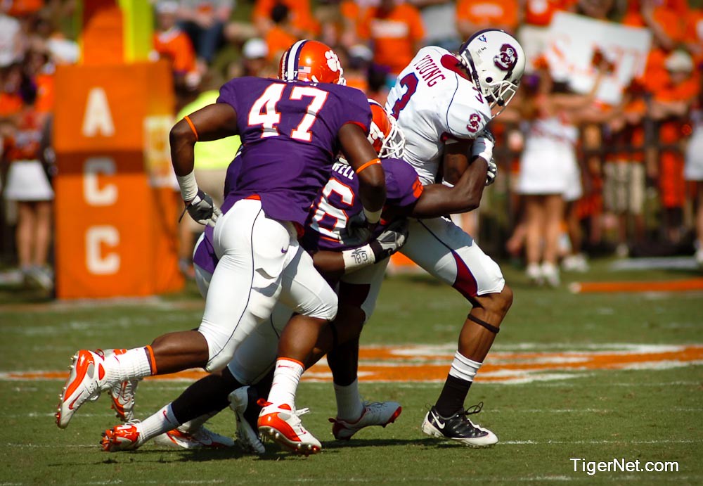 Clemson Football Photo of Byron Maxwell and SC State