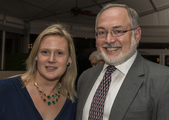 Board members Christine Kelly Jenkins and Chris Weinrich