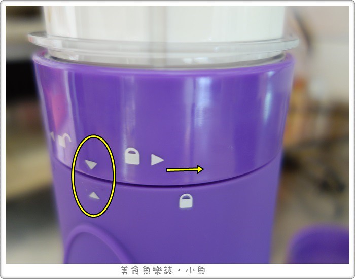 【生活小家電】思樂誼SANOE隨行杯果汁機(附研磨杯) B102/繽紛漸層果汁DIY @魚樂分享誌