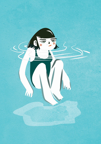 Swimmer illustration