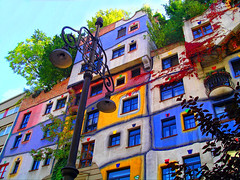 Wien, Hundertwasser Haus, colors