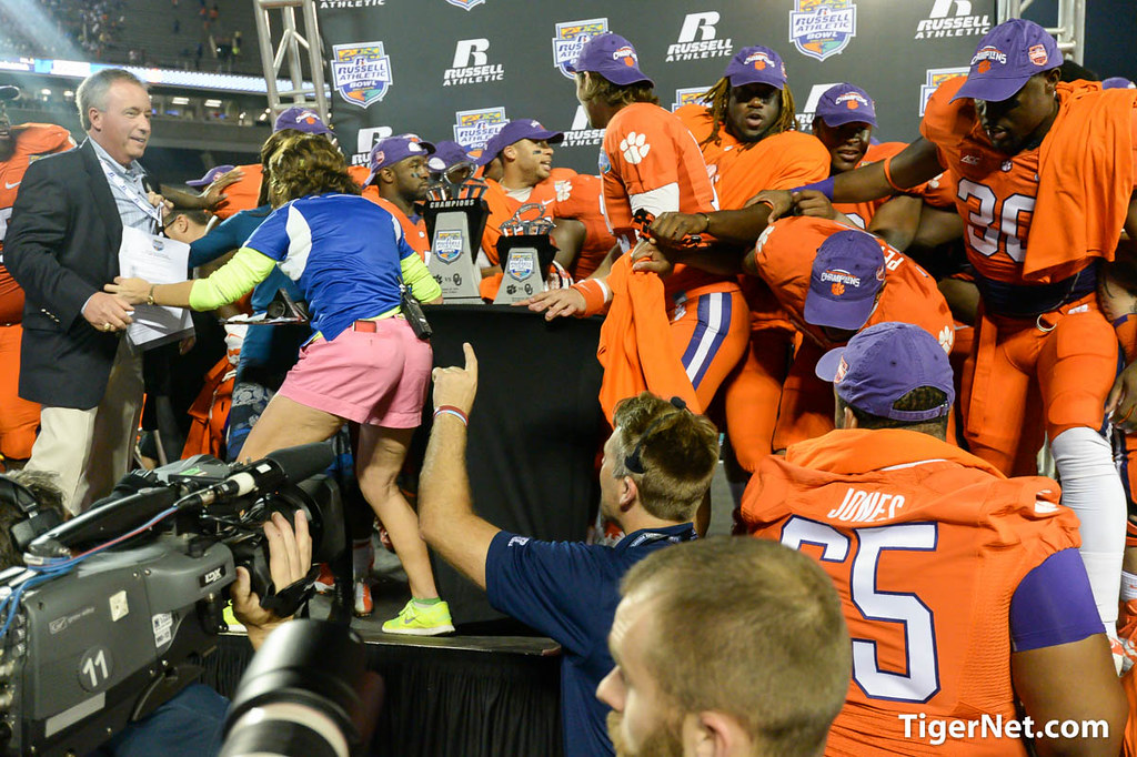 Clemson Football Photo of Russell Athletic Bowl