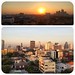 Morning Bangkok - East and west side of our building! Just 3 more sunrises here before we move in .. #upsticksandgo #bangkok #sunrise #city #asia #Thailand #travellinglife #travellingtheworld #michfrost