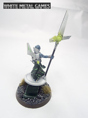 Tau in White and Green Neon