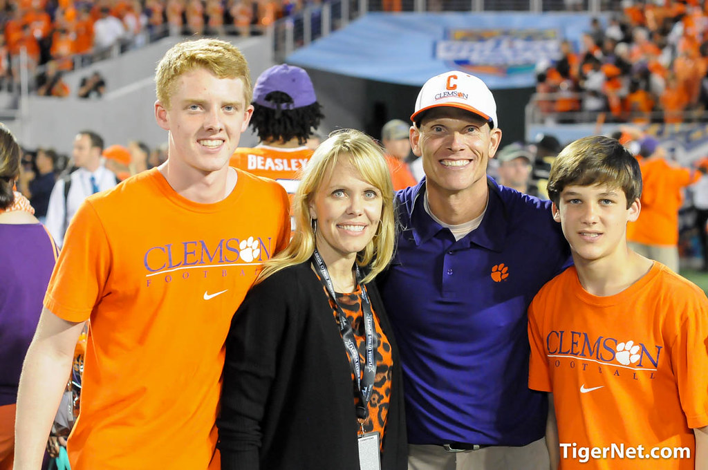 Clemson Football Photo of Brent Venables and Russell Athletic Bowl