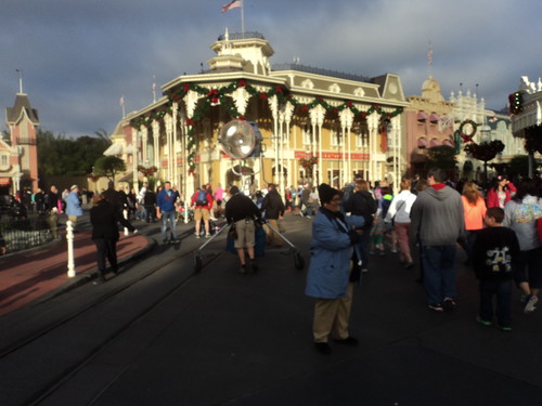 2014-12-09 - Walt Disney World - Magic Kingdom - Main Street - Heavy equipment