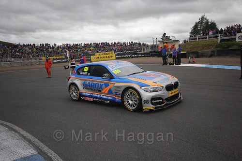 Sam Tordoff on the grid during the BTCC Knockhill Weekend 2016
