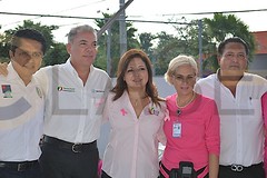 1452. Rogelio Ortiz Mar, Pepe Elías Leal, Elvira Mendoza de Elías, Maricela Gutiérrez y Víctor Garza.