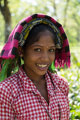 A lovely smile in the tea plantations of Assam • <a style="font-size:0.8em;" href="http://www.flickr.com/photos/71979580@N08/15847181291/" target="_blank">View on Flickr</a>