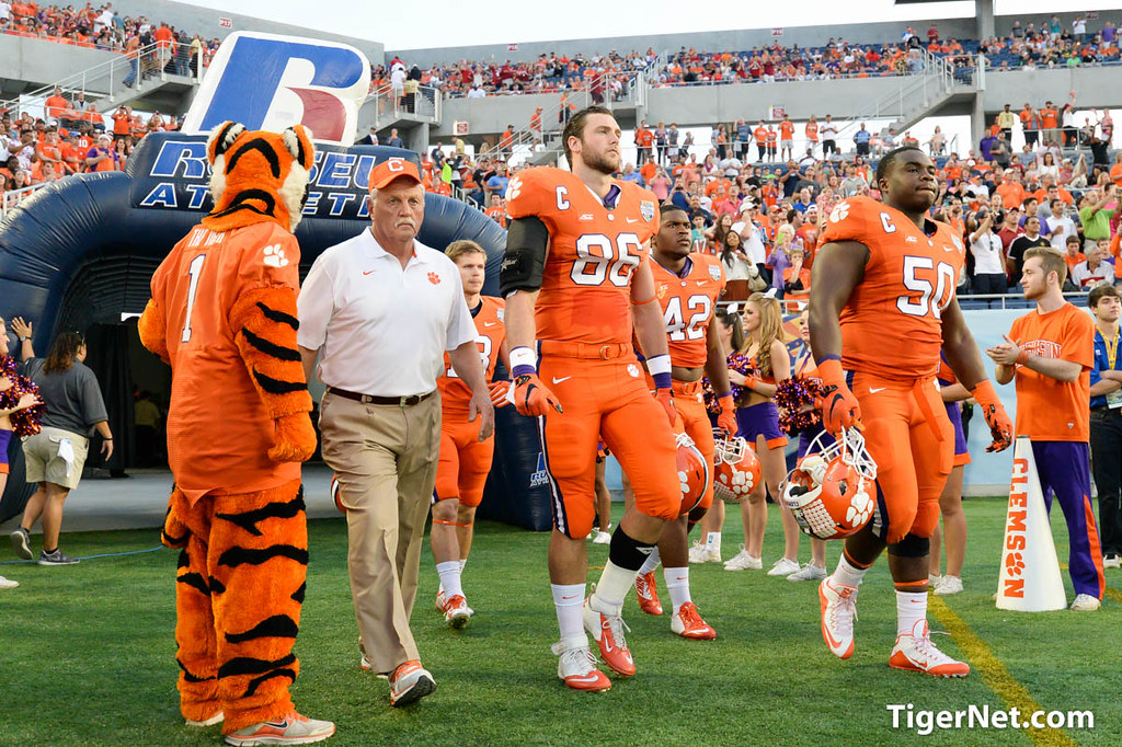 Clemson Football Photo of Russell Athletic Bowl and Adam Humphries and Grady Jarrett and Sam Cooper and Stephone Anthony