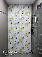 Cortinas estampadas para cocina • <a style="font-size:0.8em;" href="http://www.flickr.com/photos/67662386@N08/26703824042/" target="_blank">View on Flickr</a>