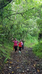 Hiking Mount Alava Trail in NP of American Samoa