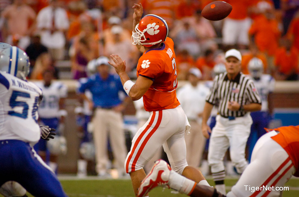 Clemson Football Photo of middletennesseestate and Willy Korn