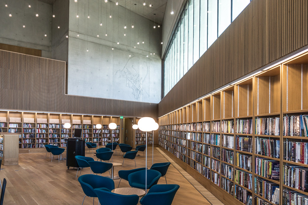 New Public Library In Dun Laoghaire, Officially Called DLR Lexicon Opened To The Public Today And It Is Worth Visiting Ref-100545