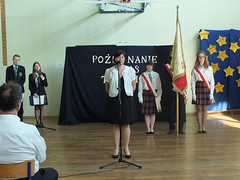 Pożegnanie klas 3 gimnazjum 2016