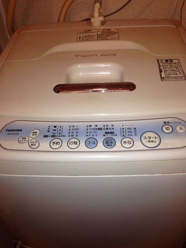 洗濯機 2007年製です