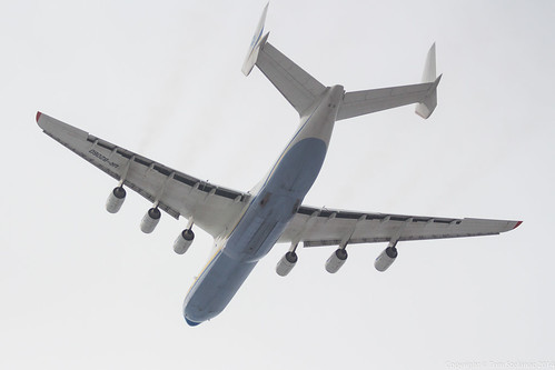 Antonov An-225 Mriya - In Flight Rear • <a style="font-size:0.8em;" href="http://www.flickr.com/photos/65051383@N05/15827370561/" target="_blank">View on Flickr</a>