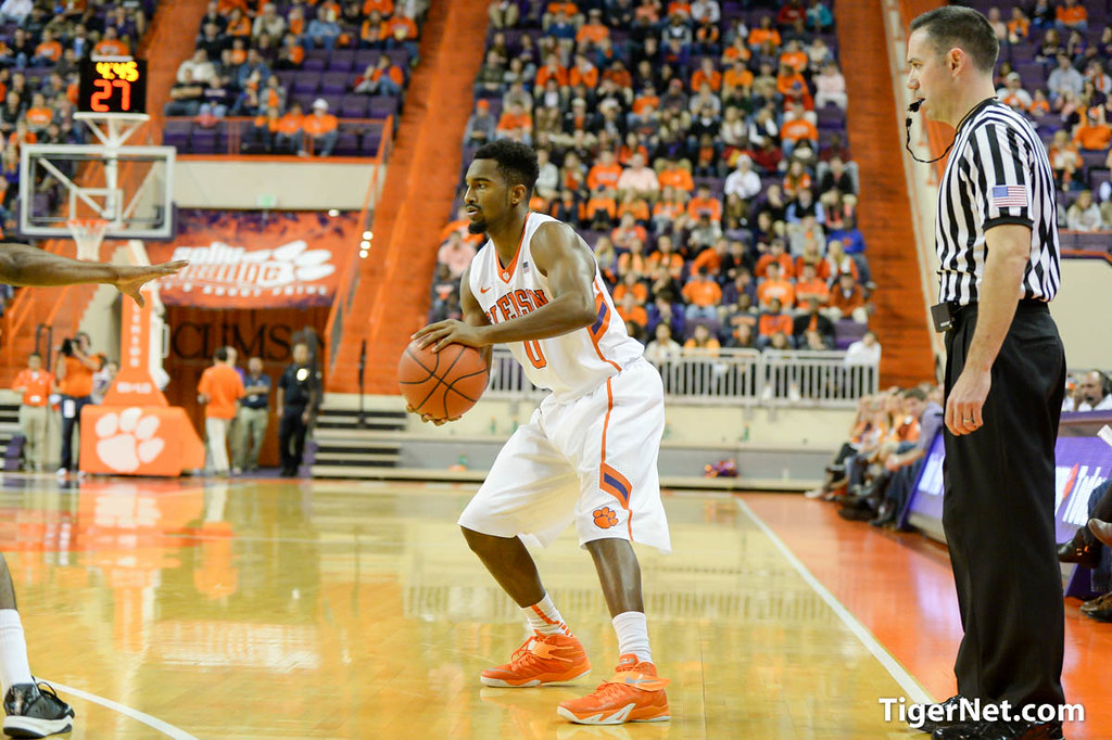 Clemson Basketball Photo of Patrick Rooks and Florida A&M