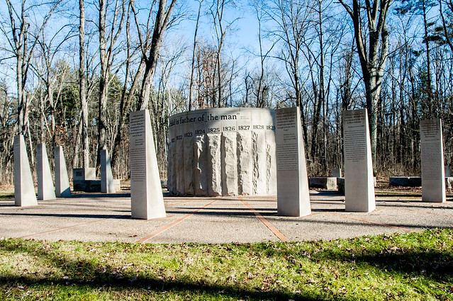 Lincoln State Park - Abraham Lincoln Bicentennial Plaza - January 5, 2015
