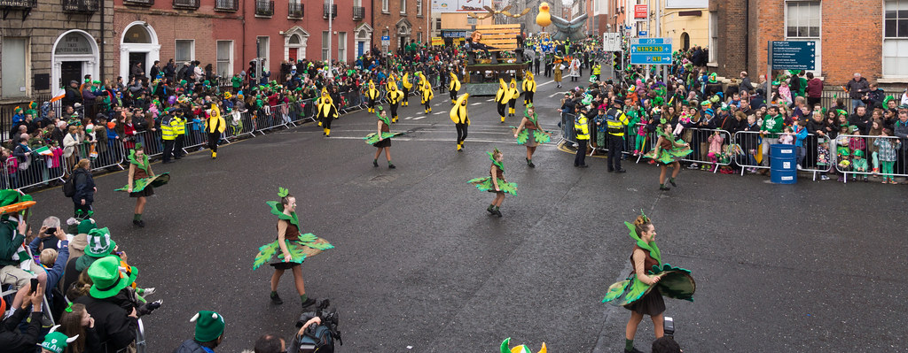 Buí Bolg Outdoor Arts At The St. Patrick’s Parade In Dublin [2015]-1022477