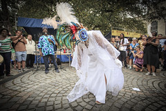 Guardians Of The Flame, DJ Truth Universal, Big Queen Cherise Harrison Nelson, Battle Of The Mardi Gras Indians, Congo Square New World Rhythms Fest, New Orleans, March 21, 2015