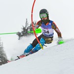 Team Canada's Asher Jordan (WMSC) finishes 4th as fastest Canadian in the men's U16 Whistler Cup slalom