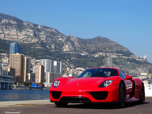 Porsche 918 Spyder in Monaco