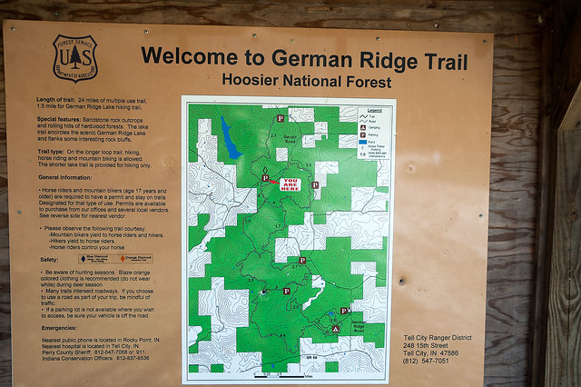 Hoosier National Forest - German Ridge Recreation Area - March 28, 2015