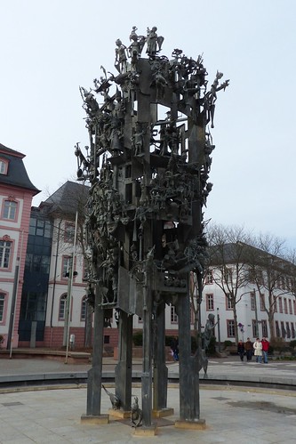 Narrenbrunnen, Schillerplatz Mainz